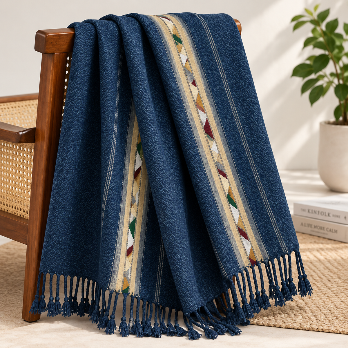 Angora Wool Mufflers-Galoband for Men (Blue)